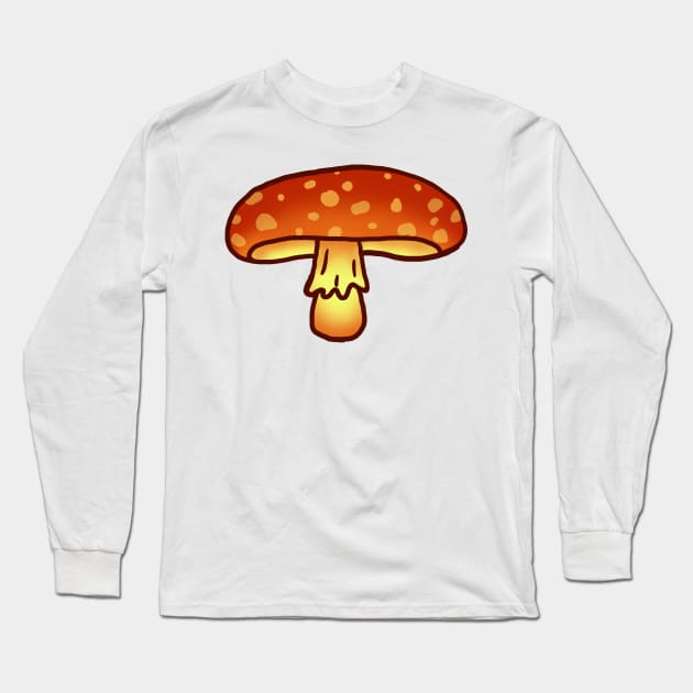 Goblincore Aesthetic Cottagecore Cute - Mycology Fungi Shrooms Mushrooms Long Sleeve T-Shirt by NOSSIKKO